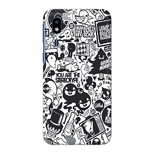 Printed Hard Back Cover Case for Samsung
