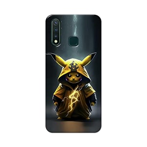 printfidaa printed hard back cover case for vivo y19  vivo u3 back cover cartoon cat -112