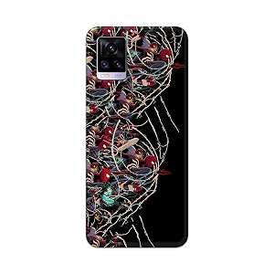 printfidaa printed hard back cover case for vivo v20  vivo v20 2021 back cover famous cartoon character -112