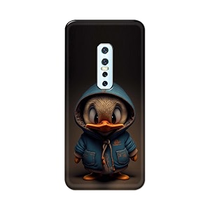 printfidaa printed hard back cover case for vivo v17 pro back cover animated duck -112