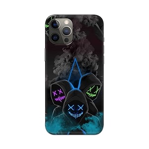 printfidaa printed hard back cover case for apple iphone 13 pro back cover mask man -112