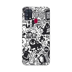 Printed Hard Back Cover Case for Samsung