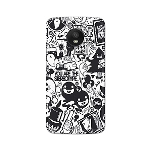 Printed Hard Back Cover Case for Motorola