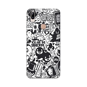 Printed Hard Back Cover Case for Vivo