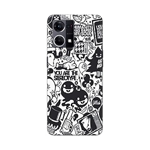 Printed Hard Back Cover Case for Oppo
