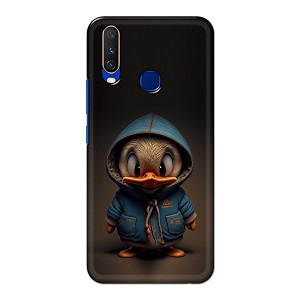 printfidaa printed hard back cover case for vivo y15  vivo y17  vivo y11  vivo u10  vivo y12  vivo y12i back cover animated duck -112