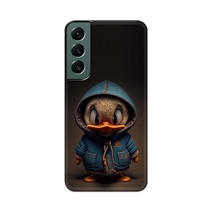 printfidaa printed hard back cover case for samsung galaxy s22 5g back cover animated duck -112