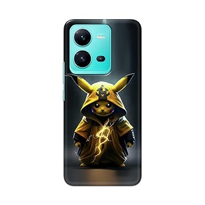 printfidaa printed hard back cover case for vivo v25 back cover cartoon cat -112