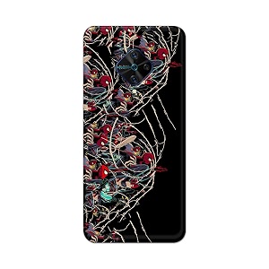 printfidaa printed hard back cover case for vivo s1 pro back cover famous cartoon character -112