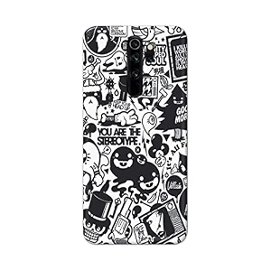 Printed Hard Back Cover Case for Mi