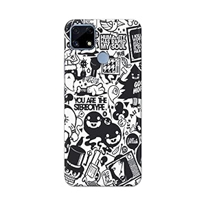 Printed Hard Back Cover Case for Realme