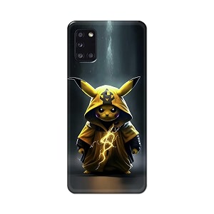 printfidaa printed hard back cover case for samsung galaxy a31 back cover cartoon cat -112