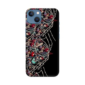 printfidaa printed hard back cover case for apple iphone 13 back cover famous cartoon character -112
