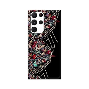 printfidaa printed hard back cover case for samsung galaxy s22 ultra 5g back cover famous cartoon character -112