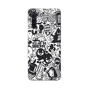 Printed Hard Back Cover Case for Oppo