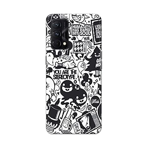 Printed Hard Back Cover Case for Realme