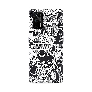 Printed Hard Back Cover Case for Realme
