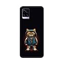 PRINTFIDAA® Printed Hard Back Cover Case for Vivo V20 | Vivo V20 2021 Back Cover (Hipster Cat) -112