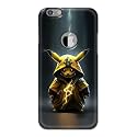 PRINTFIDAA® Printed Hard Back Cover Case for Apple iPhone 6 Logo | iPhone 6S Logo Back Cover (Cartoon Cat) -112