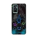 PRINTFIDAA® Printed Hard Back Cover Case for Vivo V23e | V23e 5G | Vivo Y75 4G Back Cover (Mask Man) -112