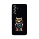 PRINTFIDAA® Printed Hard Back Cover Case for Samsung Galaxy A54 5G Back Cover (Hipster Cat) -112