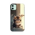 PRINTFIDAA® Printed Hard Back Cover Case for Apple iPhone 11 Back Cover (Cute Cat) -112