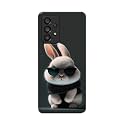PRINTFIDAA® Printed Hard Back Cover Case for Samsung Galaxy A53 5G Back Cover (Cool Baby Rabbit) -112
