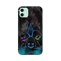 PRINTFIDAA® Printed Hard Back Cover Case for Apple iPhone 11 Back Cover (Mask Man) -112
