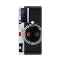 Printed Hard Back Cover Case for Vivo