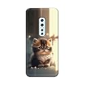 PRINTFIDAA® Printed Hard Back Cover Case for Vivo V17 Pro Back Cover (Cute Cat) -112