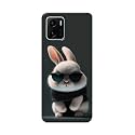 PRINTFIDAA® Printed Hard Back Cover Case for Vivo Y15S | Vivo Y15C | Vivo Y15A | Vivo Y01 | Vivo Y01A Back Cover (Cool Baby Rabbit) -112