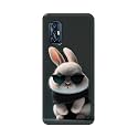 PRINTFIDAA® Printed Hard Back Cover Case for Vivo V17 Back Cover (Cool Baby Rabbit) -112