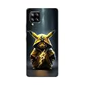 PRINTFIDAA® Printed Hard Back Cover Case for Samsung Galaxy M42 5G | Samsung Galaxy A42 5G Back Cover (Cartoon Cat) -112