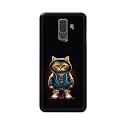 PRINTFIDAA® Printed Hard Back Cover Case for Samsung Galaxy A6 Plus | A6+ | Samsung Galaxy J8 Back Cover (Hipster Cat) -112
