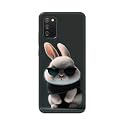 PRINTFIDAA® Printed Hard Back Cover Case for Samsung Galaxy M02s | Samsung A02s | Samsung F02s | Samsung A03s Back Cover (Cool Baby Rabbit) -112
