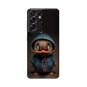 PRINTFIDAA® Printed Hard Back Cover Case for Samsung Galaxy S21 Ultra 5G Back Cover (Animated Duck) -112