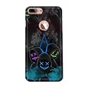 PRINTFIDAA® Printed Hard Back Cover Case for Apple iPhone 7+ Plus Logo | iPhone 8+ Plus Logo Back Cover (Mask Man) -112
