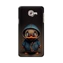 PRINTFIDAA® Printed Hard Back Cover Case for Samsung Galaxy J7 Max Back Cover (Animated Duck) -112