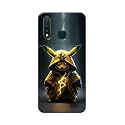 PRINTFIDAA® Printed Hard Back Cover Case for Vivo Y19 | Vivo U3 Back Cover (Cartoon Cat) -112