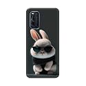 PRINTFIDAA® Printed Hard Back Cover Case for Vivo V19 Back Cover (Cool Baby Rabbit) -112