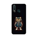 PRINTFIDAA® Printed Hard Back Cover Case for Vivo Y19 | Vivo U3 Back Cover (Hipster Cat) -112