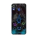 PRINTFIDAA® Printed Hard Back Cover Case for Samsung Galaxy M20 Back Cover (Mask Man) -112
