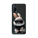PRINTFIDAA® Printed Hard Back Cover Case for Vivo Y53S | Vivo IQOO Z3 Back Cover (Cool Baby Rabbit) -112