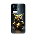 PRINTFIDAA® Printed Hard Back Cover Case for Vivo IQOO 9 5G Back Cover (Cartoon Cat) -112