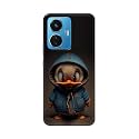 PRINTFIDAA® Printed Hard Back Cover Case for Vivo Y55 (2022) | Vivo T1 44W | Vivo iQOO Z6 44W Back Cover (Animated Duck) -112