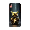 PRINTFIDAA® Printed Hard Back Cover Case for Apple iPhone XR Back Cover (Cartoon Cat) -112