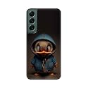 PRINTFIDAA® Printed Hard Back Cover Case for Samsung Galaxy S22 5G Back Cover (Animated Duck) -112