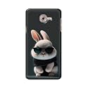 PRINTFIDAA® Printed Hard Back Cover Case for Samsung Galaxy J7 Max Back Cover (Cool Baby Rabbit) -112