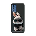 PRINTFIDAA® Printed Hard Back Cover Case for Samsung Galaxy M52 5G Back Cover (Cool Baby Rabbit) -112
