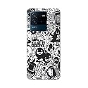 Printed Hard Back Cover Case for Vivo